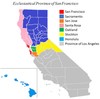Церковная провинция Сан-Франциско map.png