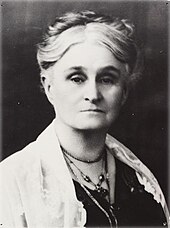 Edith Cowan (1861-1932) was elected to the Western Australian Legislative Assembly in 1921 and was the first woman elected to any Australian Parliament (though women in Australia had already had the vote for two decades). Edith Cowan.jpg