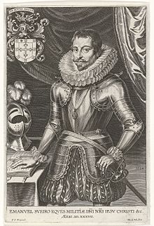 Emanuel Sueyro in his 37th year, engraved by Pieter de Jode I after Peter Paul Rubens, 1624