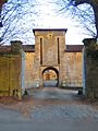 Château de Martigny de Colmey communs, douves, élévation, toiture