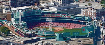 Fenway Park, home of the Boston Red Sox, is th...