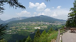 Panorama malapit sa frazione ng Serrada