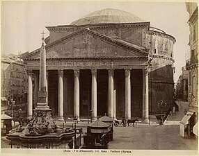 Rome. Panthéon d'Agrippa.