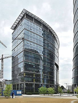 Frontex HQ Warsaw Spire office complex Warsaw.jpg