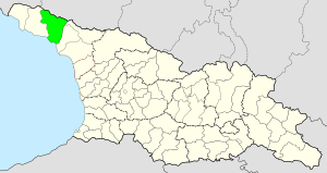 Сухумский муниципалитет на карте