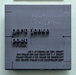 Gert Jonke - Gedenktafel