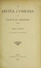 Prìmma pàgina da traduçión do Gazzo, publicâ into 1909.