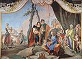 Particolare dipinto Giovanni Battista Tiepolo