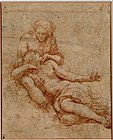 ジュリオ・ロマーノ『ヴィーナスとアドニス』1516年。