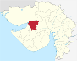 Location in Gujarat