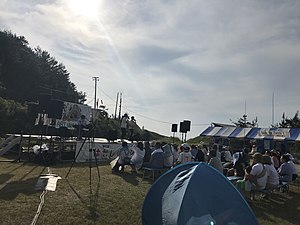 2018年のはだしのコンサート風景