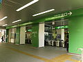 The ticket barriers, June 2012