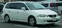 2002 Honda Odyssey Absolute (facelift, Japan)