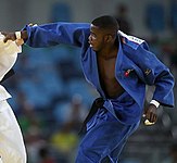 Iván Felipe Silva im Halbmittelgewicht 2016. Silva nahm auch an den Jugendspielen 2014 teil und gewann dort Bronze