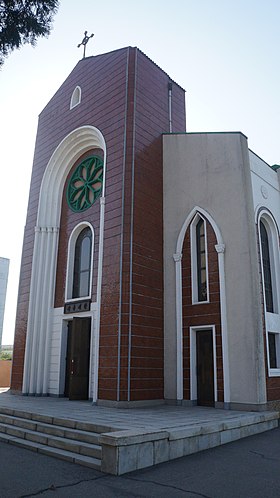 La cathédrale vue de côté