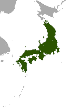 Distribución de Lepus brachyurus