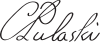 Kazimierz Pułaski Signature.svg