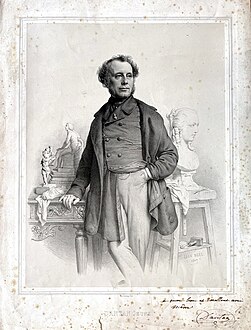 Portrait de Jean-Pierre Dantan (1849)