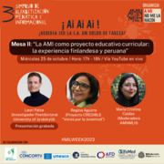 MIL as a curricular education project, the Finnish and Peruvian experience with Lauri Palsa, Regina Aguirre and Maria Cristina Caldas