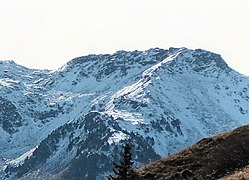 Le Gros Crey depuis le crêt Fénère.