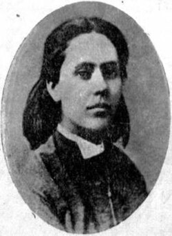 Portrait photograph of Maria Leshern von Herzfeld