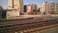 A crumbling platform on the northwest side of the LIRR main line.