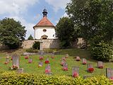 Mönchensondheim, el cementerio con la capilla