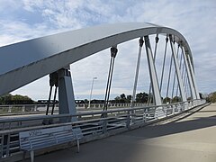 Superstructure of the Main Street Bridge in 2018