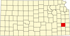 Localisation de Comté d’Allen(Allen County)