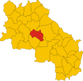Localizarea Monteroni d'Arbia în Provincia Siena