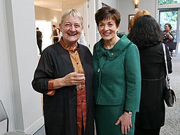 Waring with Governor-General Dame Patsy Reddy, November 2020 Marilyn Waring and Patsy Reddy 2020.jpg