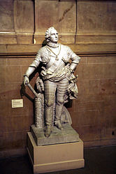 Statue by Rude of Maurice, Count of Saxony
