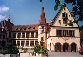 The town hall in Metzeral