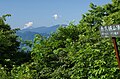 赤久縄山山頂から望む富士山