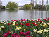 National Library across Lake Burley Griffen