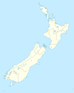 Tongariro nationalpark på kartan över Nya Zeeland