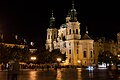 St. Nicholas Church in Malá Strana is the best example of the Baroque style in Prague