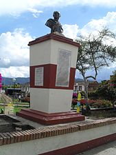 Bust of Simón Bolívar