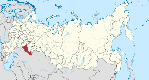 Оренбургская область на карте