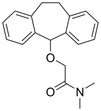 Estrutura química de Oxitriptilina