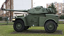 The new Panhard AML90, one of several which entered early French 