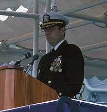 Paul X. Rinn at USS Samuel B. Roberts (FFG 58) commissioning cropped.jpg