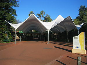 Perth Zoo entrance