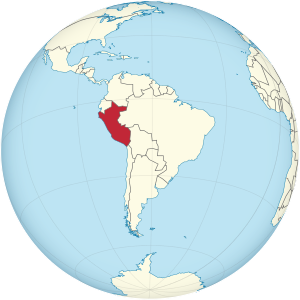 Peru on the globe (South America centered).svg