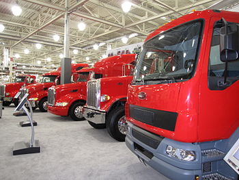 English: Peterbilt trucks