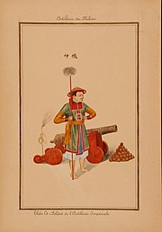 Gunner of Nguyen dynasty, Vietnam Phao thu.jpg