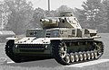 Panzer IV Ausf. D aux couleurs de l'Afrika Corp. exposé au US Army Ordnance Museum d'Aberdeen (Écosse).
