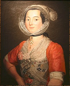 Portrait d'Arlésienne aux œillets, Marseille, musée Grobet-Labadié.
