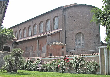 Basilikan Santa Sabina på Aventinen i Rom.