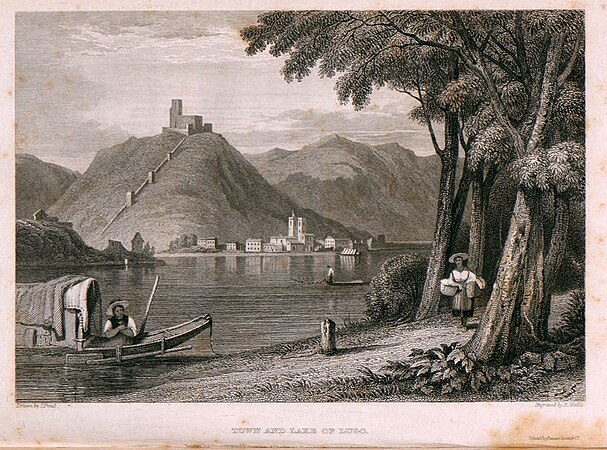 Tourist in Italy, 1831 – Piediluco